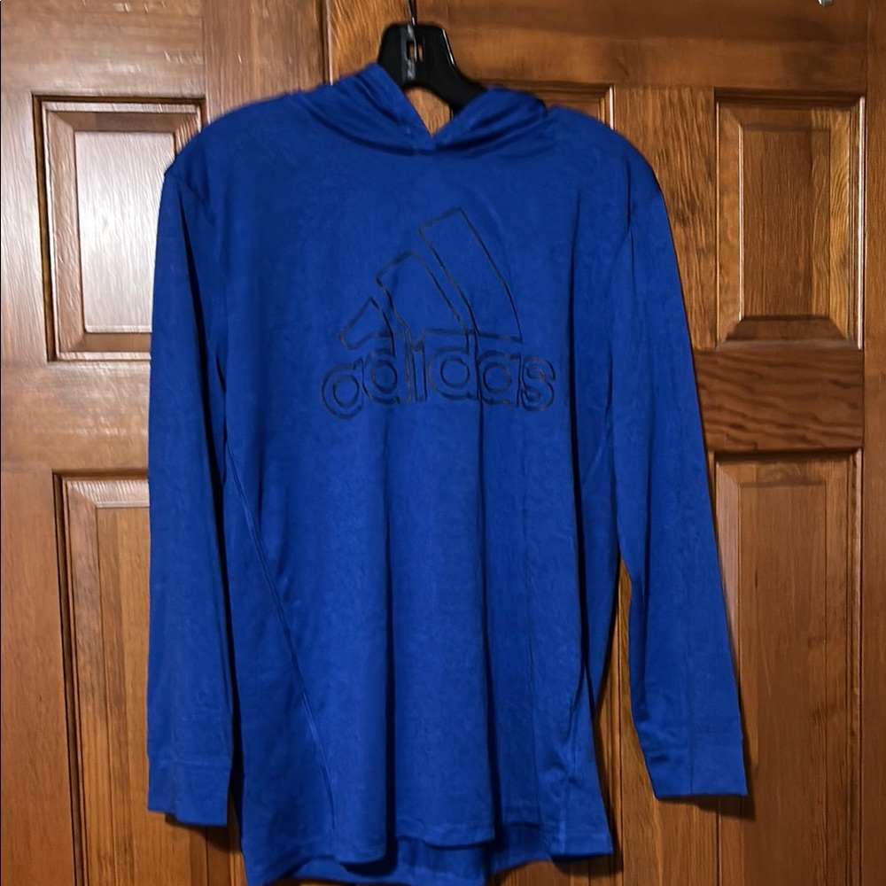 Adidas Blue Hoodie